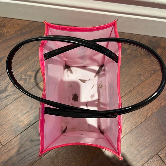 Bloomingdale's Pink Little Neon Bag Tote - Picture 10 of 11